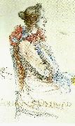 Carl Larsson portrarr av johanne dybwad